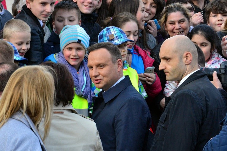 Prezydent Duda w Świebodzicach