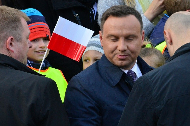 Prezydent Duda w Świebodzicach