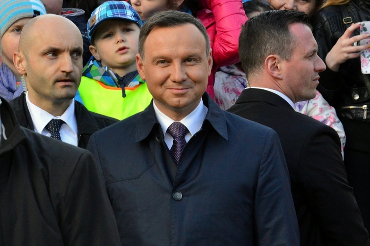 Prezydent Duda w Świebodzicach