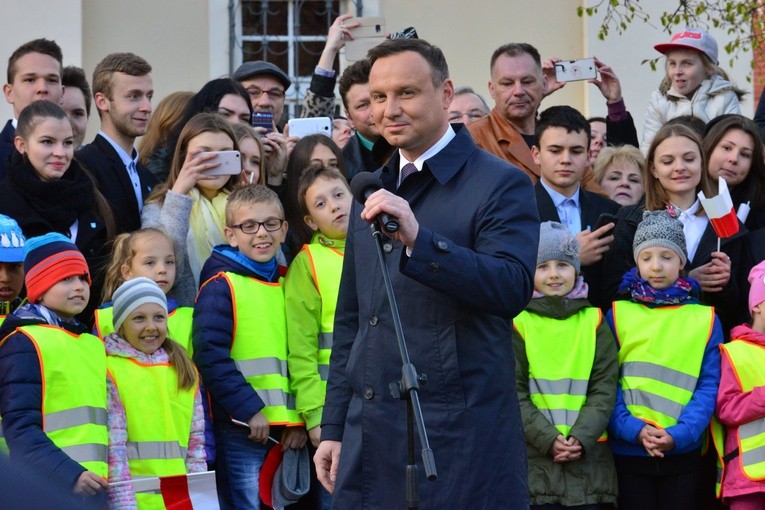 Prezydent Duda w Świebodzicach