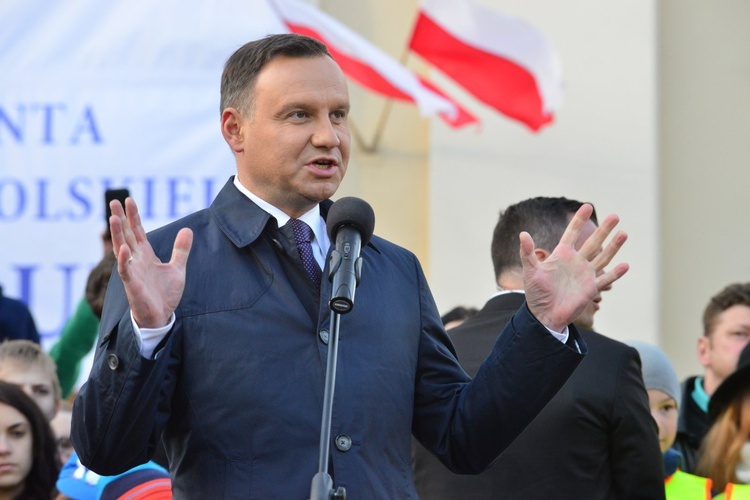 Prezydent Duda w Świebodzicach