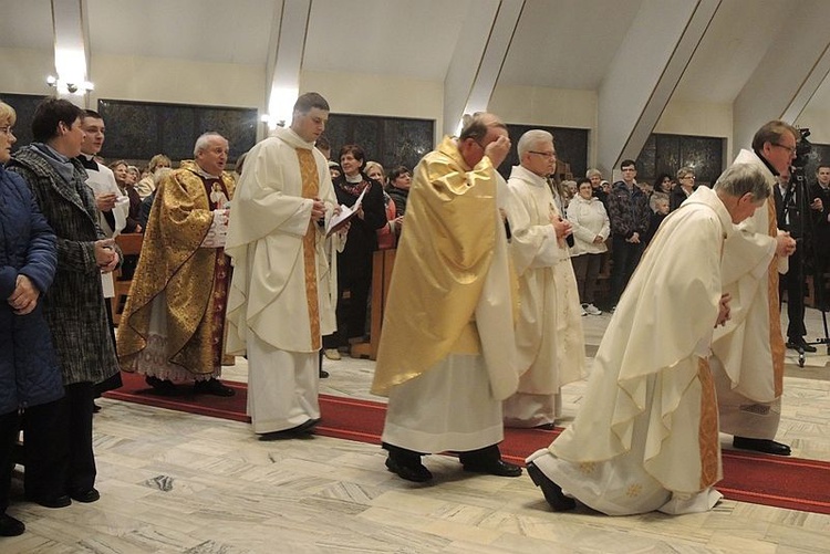 Msza św. księży rodaków i pracujących na Złotych Łanach