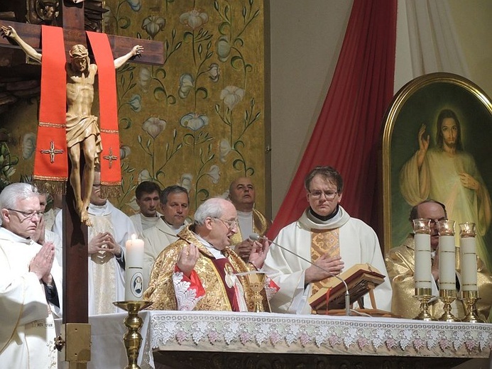 Msza św. księży rodaków i pracujących na Złotych Łanach