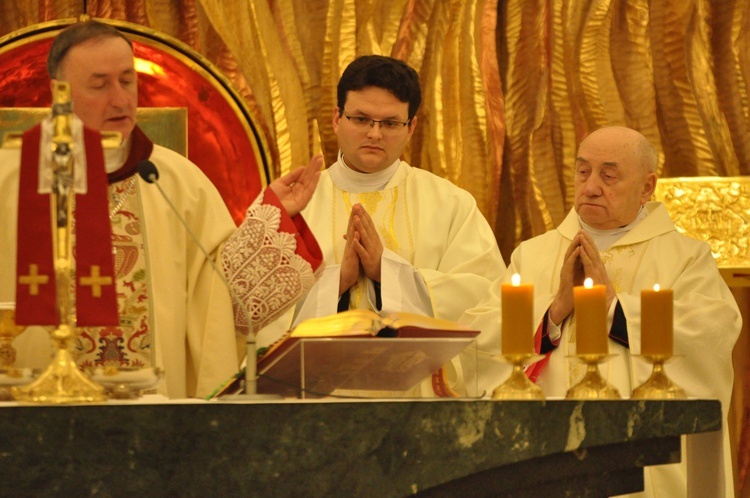 Ks. Nowak i ks. Gajda - jubileusz kapłański