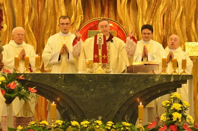 Ks. Nowak i ks. Gajda - jubileusz kapłański