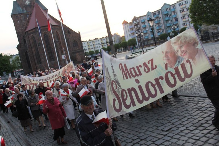 II Marsz Seniorów w Gorzowie Wlkp.