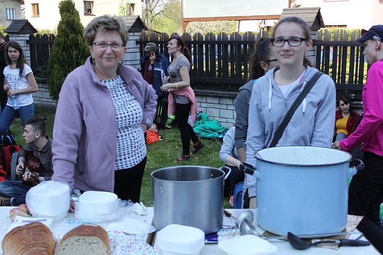 Parafianie z Kęt Podlesia - dla pielgrzymów