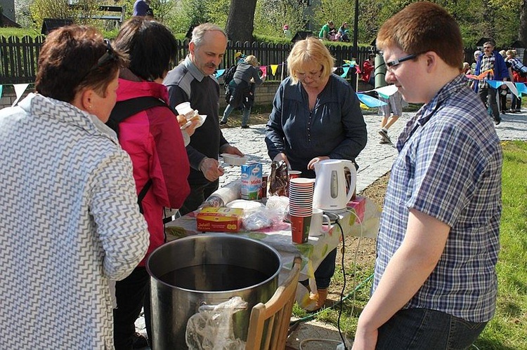 Parafianie z Kęt Podlesia - dla pielgrzymów