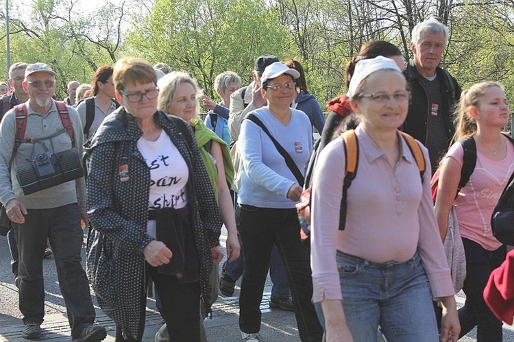 Nowa Wieś przywitała pielgrzymów grupy św. Maksymiliana