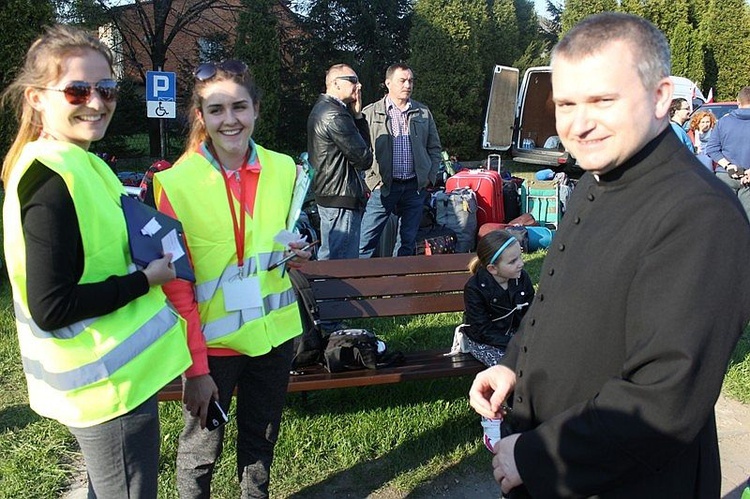 Nowa Wieś przywitała pielgrzymów grupy św. Maksymiliana