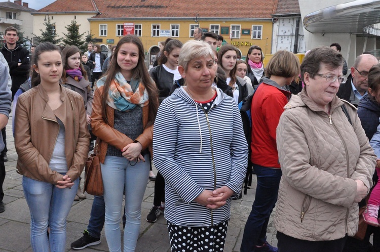 Limanowa - znaki ŚDM