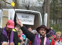 Pielgrzymi mają już z górki