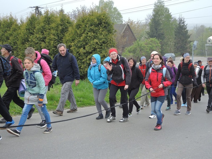 Na trasie 2. dnia - Łagiewniki 2016