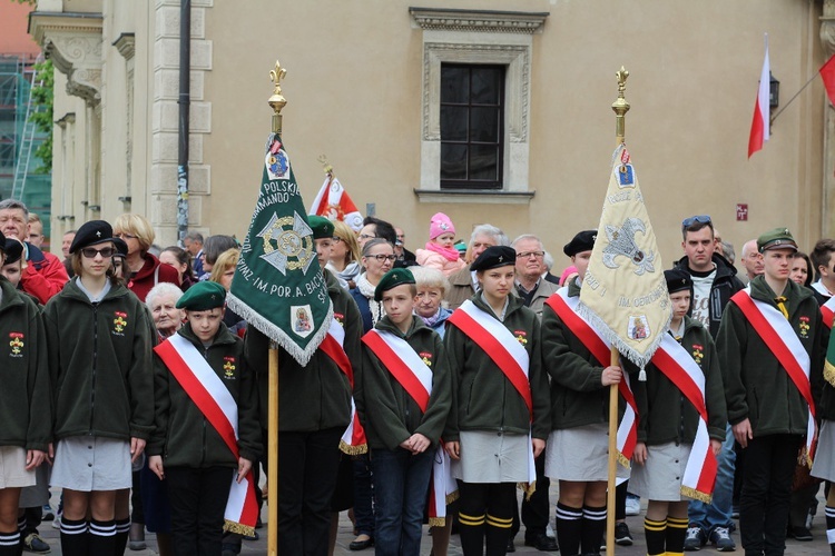 3 maja - uroczystości na Wawelu