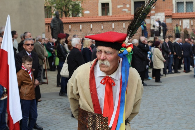 3 maja - uroczystości na Wawelu