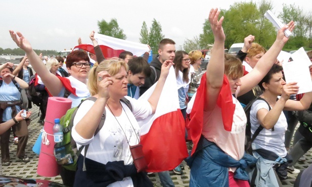 Pielgrzymi w Centrum JP II