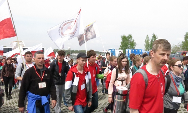 Pielgrzymi w Centrum JP II