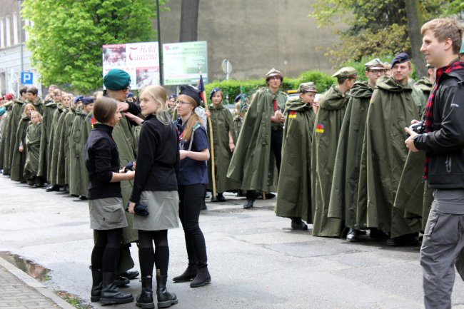 Uroczystości 3 maja w Gliwicach