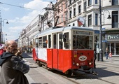 Na ulice Katowic wyjechał specjalny tramwaj upamiętniający rocznicę wybuchu III powstania śląskiego.