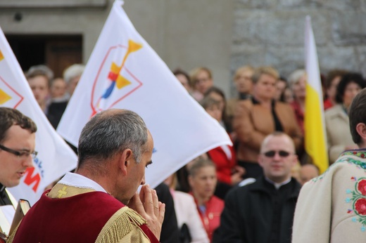 Symbole ŚDM w Kamienicy