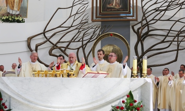 Eucharystia na zakończenie czwartego pielgrzymowania do Łagiewnik