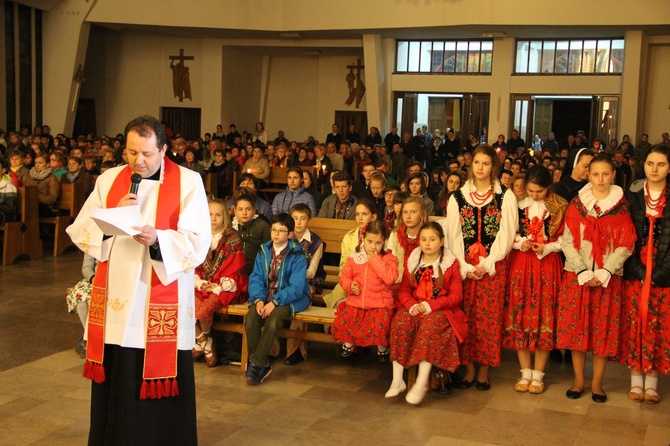 Symbole ŚDM w Krościenku