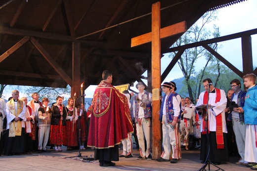 Symbole ŚDM w Krościenku