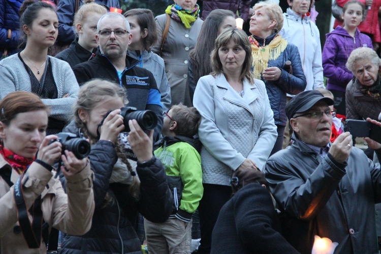 Symbole ŚDM w Krościenku