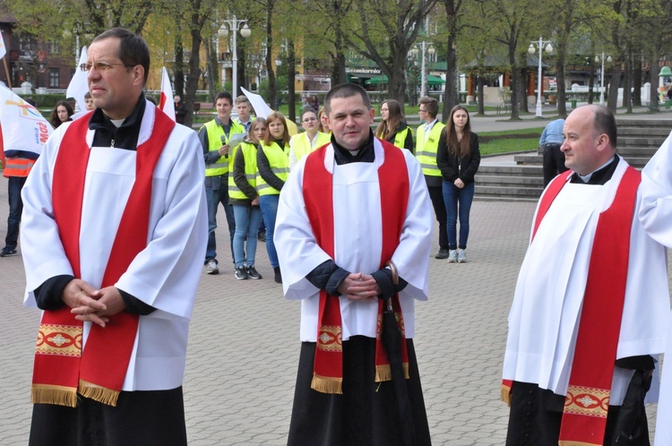 Znaki ŚDM w Krynicy - Zdroju