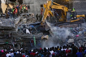 Kenia: Kobieta przeżyła pod gruzami sześć dni