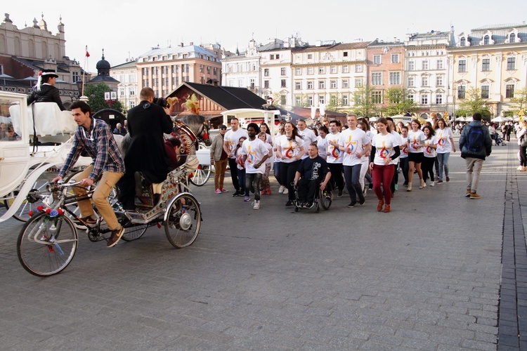 Zdjęcia do klipu ŚDM promującego wolontariat