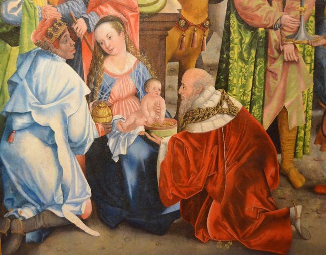 Powrót obrazu "Pokłon Trzech Króli"