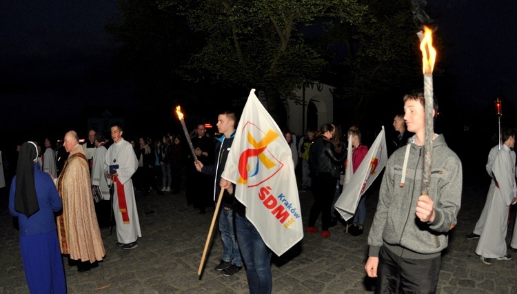 Przyjęcie znaków w Ciężkowicach