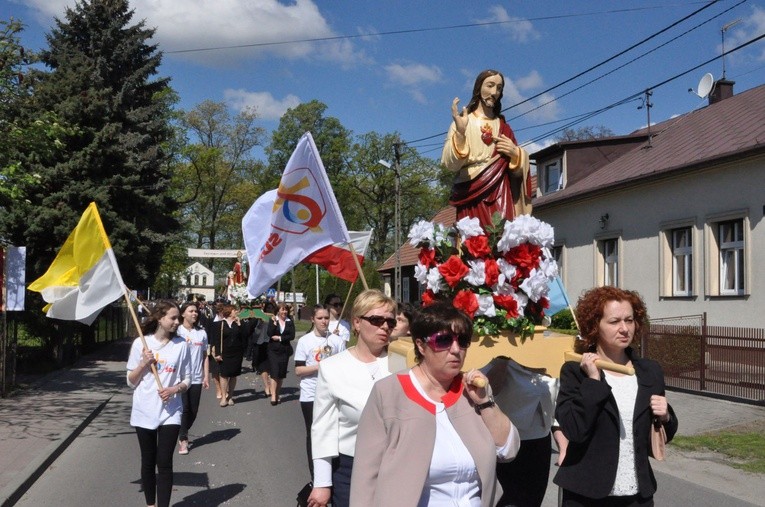 Procesja w Szczepanowie