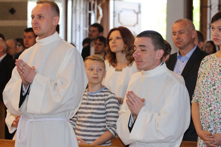 Święcenia diakonatu w Poniatowej