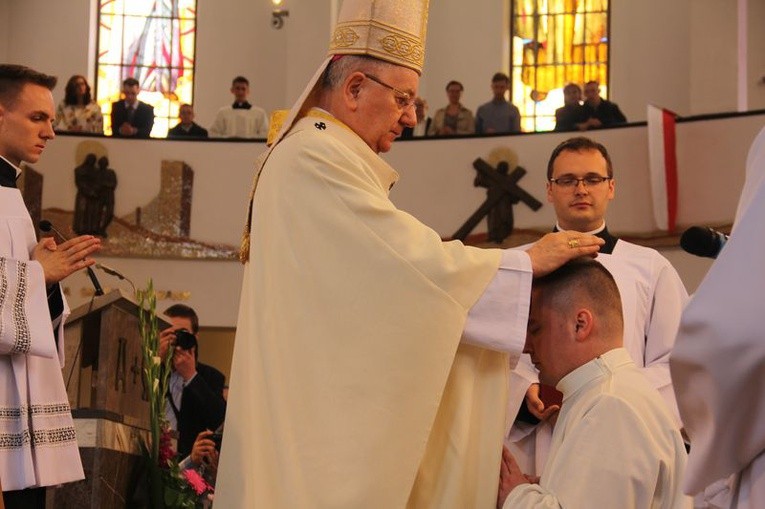 Święcenia diakonatu w Poniatowej