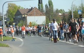 Pielgrzymka na rolkach i hulajnogach do Tychów - cz. I