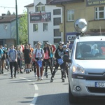 Pielgrzymka na rolkach i hulajnogach do Tychów - cz. I