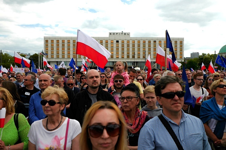 Marsz KOD w Warszawie