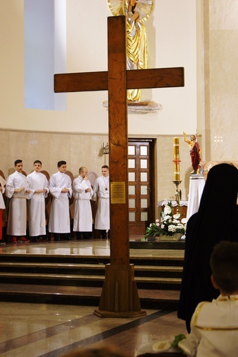 Symbole ŚDM w Dąbrowie Tarnowskiej