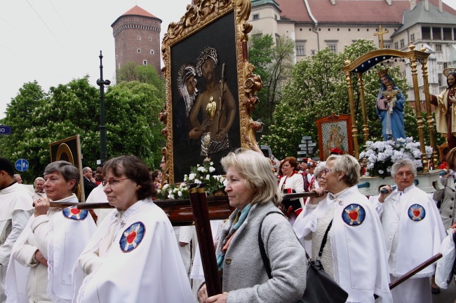 Procesja z Wawelu na Skałkę 2016