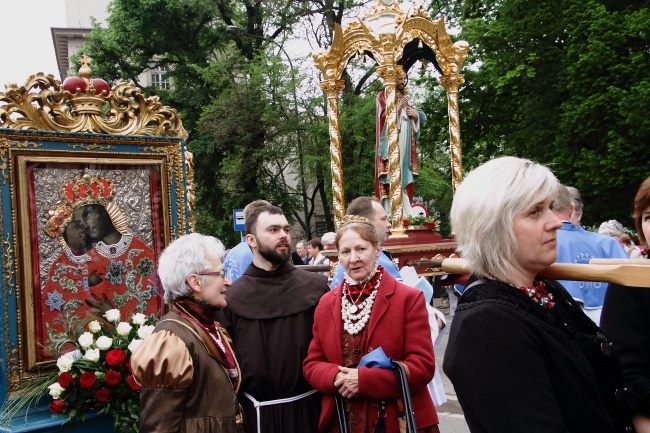 Procesja z Wawelu na Skałkę 2016