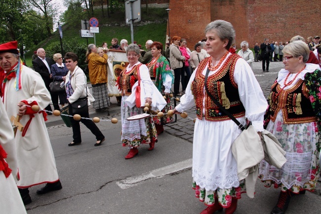 Procesja z Wawelu na Skałkę 2016