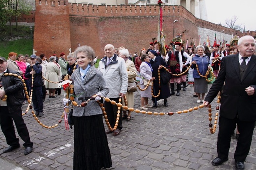 Procesja z Wawelu na Skałkę 2016