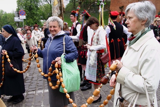 Procesja z Wawelu na Skałkę 2016