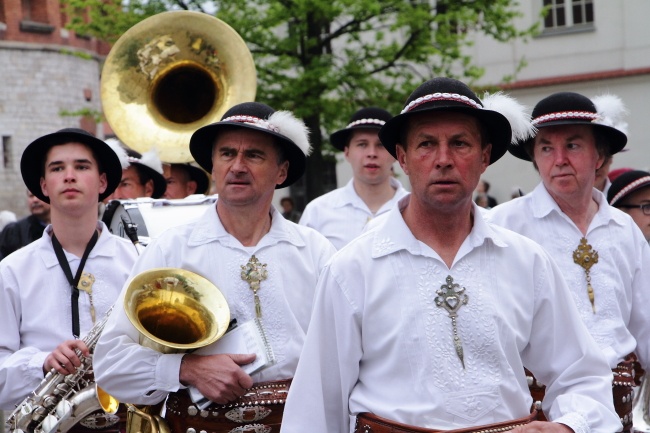 Procesja z Wawelu na Skałkę 2016