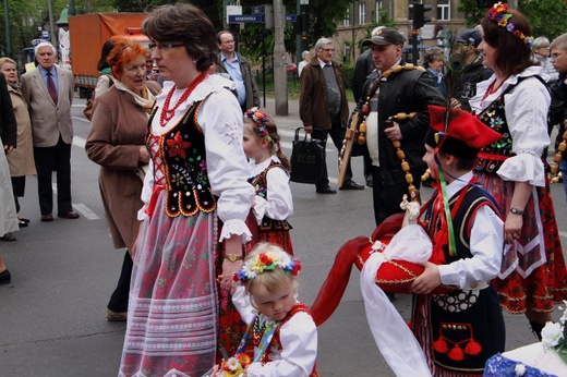 Procesja z Wawelu na Skałkę 2016