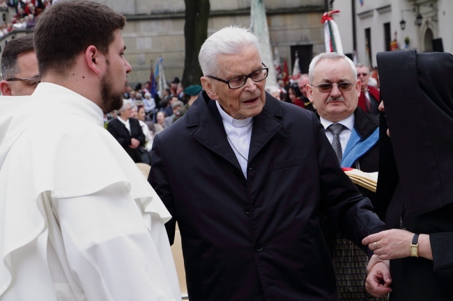 Procesja z Wawelu na Skałkę 2016