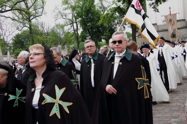 Procesja z Wawelu na Skałkę 2016