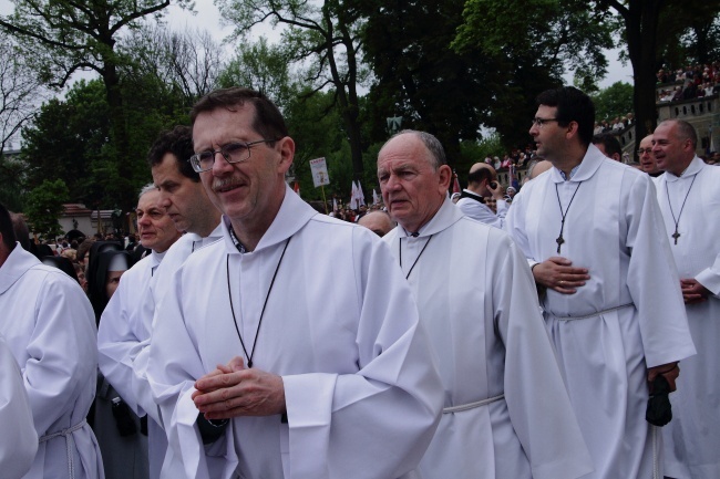 Procesja z Wawelu na Skałkę 2016